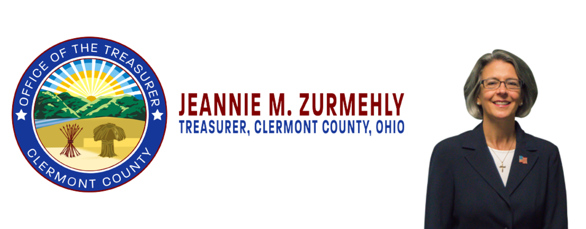 Clermont County Treasurer and logo